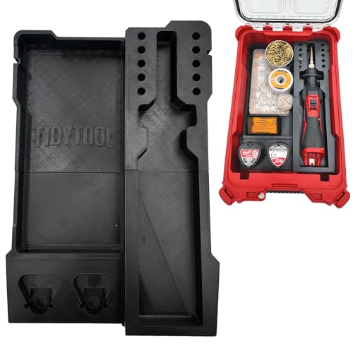 M12 Lötkolben-Organizer und Liner für Milwauke Compact Organizer Werkzeugkasten von TidyTool