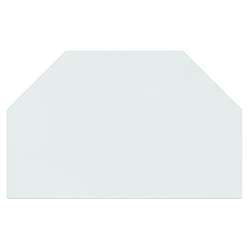 Tidyard Funkenschutzplatte Kaminplatte Kaminglas Funkenschutz Ofenplatte Glasplatte Bodenplatte Sechseck 80x50 cm Tidyard Funkenschutzplatte Kaminplatte Kaminglas Funkenschutz Ofenplatte Glasplatte Bodenplatte Sechseck 80x50 cm von Tidyard