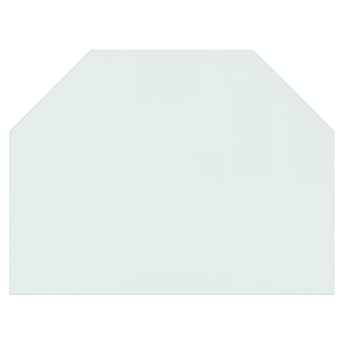 Tidyard Funkenschutzplatte Kaminplatte Kaminglas Funkenschutz Ofenplatte Glasplatte Bodenplatte mit Bodenschutz Sechseck 80x60 cm Tidyard Funkenschutzplatte Kaminplatte Kaminglas Funkenschutz Ofenplatte Glasplatte Bodenplatte mit Bodenschutz Sechseck 80x60 cm von Tidyard
