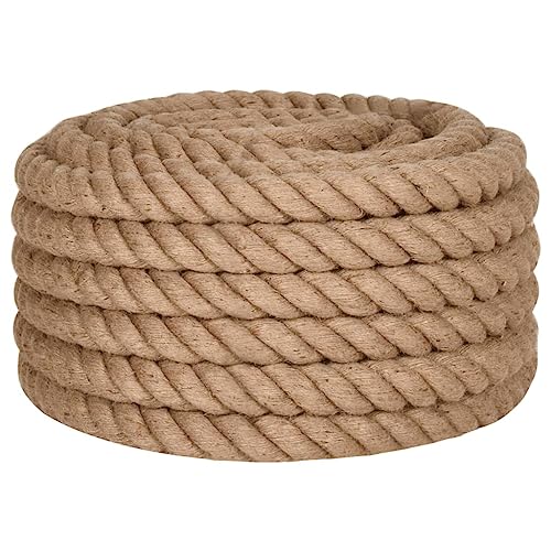 Tidyard Juteseil Seil Naturseil Schnur Tauwerk 5 m Länge 36 mm Stärke Tidyard Juteseil Seil Naturseil Schnur Tauwerk 5 m Länge 36 mm Stärke von Tidyard