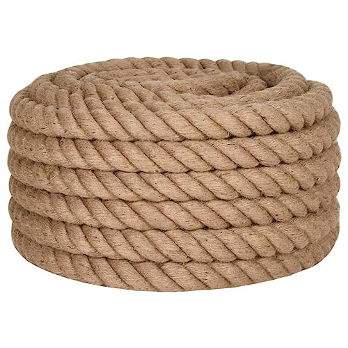 Tidyard Juteseil Seil Naturseil Schnur Tauwerk 5 m Länge 60 mm Stärke Tidyard Juteseil Seil Naturseil Schnur Tauwerk 5 m Länge 60 mm Stärke von Tidyard