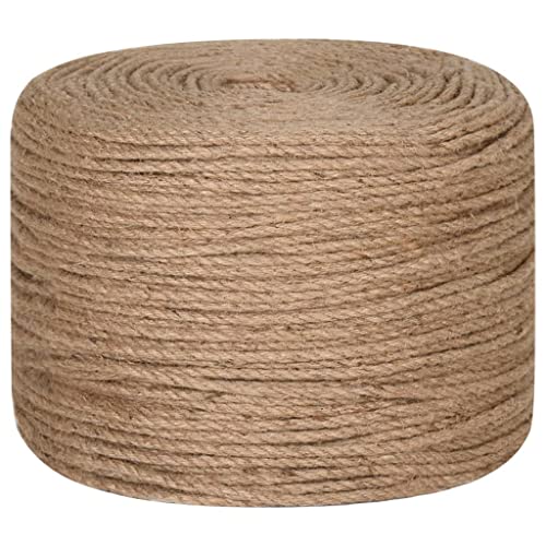 Tidyard Juteseil Seil Naturseil Schnur Tauwerk 500 m Länge 4 mm Stärke Tidyard Juteseil Seil Naturseil Schnur Tauwerk 500 m Länge 4 mm Stärke von Tidyard