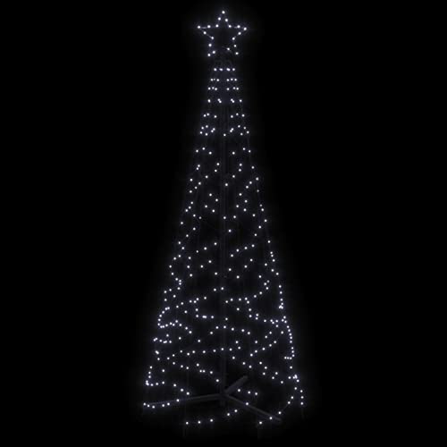 Tidyard LED Weihnachtsbaum Tannenbaum Lichterbaum Weihnachtsdeko Beleuchtung Außen Beleuchtet Lichterkette Outdoor Kegelform Kaltweiß 200 LEDs 70x180 cm Tidyard LED Weihnachtsbaum Tannenbaum Lichterbaum Weihnachtsdeko Beleuchtung Außen Beleuchtet Lichterkette Outdoor Kegelform Kaltweiß 200 LEDs 70x180 cm von Tidyard