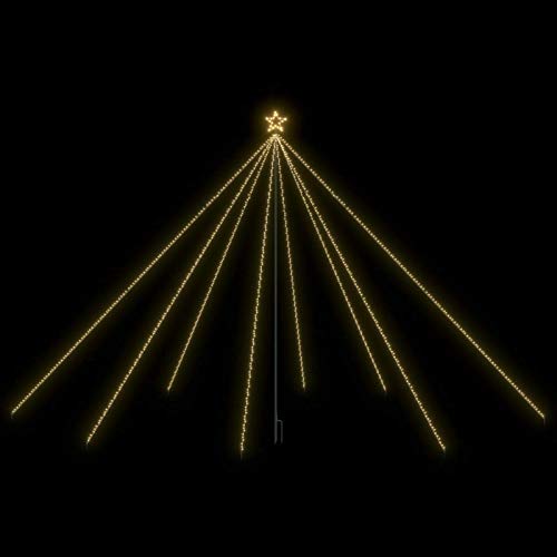 Tidyard Weihnachtsbaum-Lichterketten Tannenbaum Lichterbaum Weihnachtsdeko Beleuchtung Außen Beleuchtet Lichterkette Indoor Outdoor 800 LEDs 5 m Tidyard Weihnachtsbaum-Lichterketten Tannenbaum Lichterbaum Weihnachtsdeko Beleuchtung Außen Beleuchtet Lichterkette Indoor Outdoor 800 LEDs 5 m von Tidyard