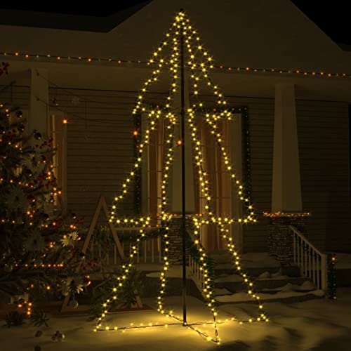 Tidyard Weihnachtskegelbaum 300 LEDs Dekoration Weihnachtskegelbaum Lichterbaum Innen Außen Weihnachtsdeko Beleuchtung Lichterkette Weihnachtsbaum Dekobaum 120x220 cm Tidyard Weihnachtskegelbaum 300 LEDs Dekoration Weihnachtskegelbaum Lichterbaum Innen Außen Weihnachtsdeko Beleuchtung Lichterkette Weihnachtsbaum Dekobaum 120x220 cm von Tidyard