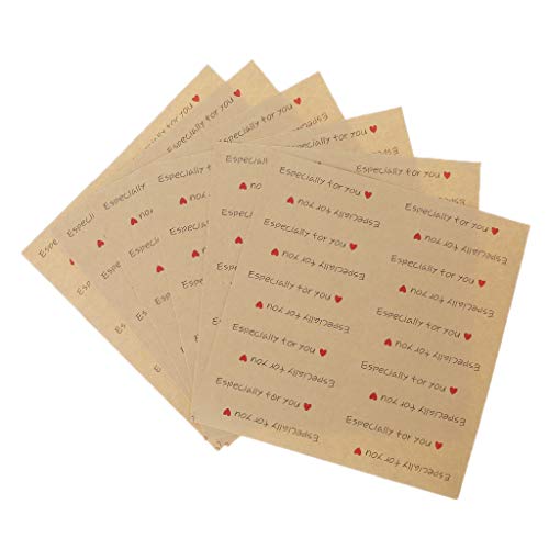 Yinuiousory Sticker Labels Handmade Especially For You Stickers Label Gift Kraft Paper Bakery Seals Bakery von Tiezhi