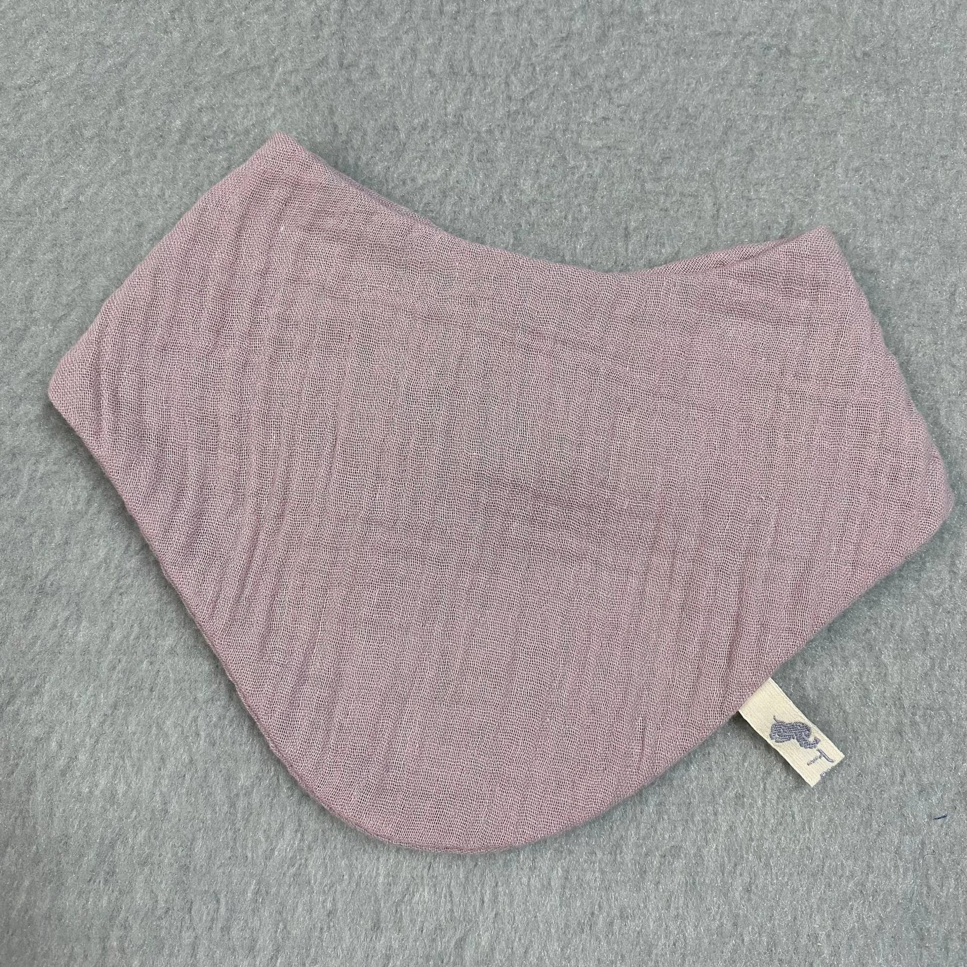 Musselin Dreieckstuch Baby Wendehalstuch Spucktuch Verstellbar Blass Altrosa Flieder Musselin Dreieckstuch Baby Wendehalstuch Spucktuch Verstellbar Blass Altrosa Flieder von Tifilou