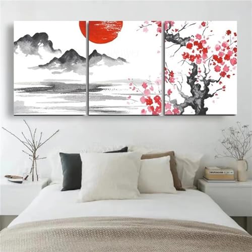 Chinesische Landschaft Diamond Art Painting 3 Stück Diamant Painting Bilder, 50x75cm Diamond Painting Kinder Erwachsene Bastelset Full Drill Diamant Dots Rhinestone Embroidery Set Home Décor F-9920 Chinesische Landschaft Diamond Art Painting 3 Stück Diamant Painting Bilder, 50x75cm Diamond Painting Kinder Erwachsene Bastelset Full Drill Diamant Dots Rhinestone Embroidery Set Home Décor F-9920 von Tifnuer