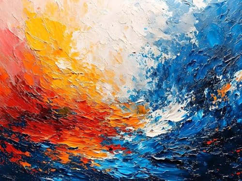 Malen Nach Zahlen Erwachsene Abstrakt Farbe Malen Nach Zahlen Kinder, DIY Handgemalt Ölgemälde Kit, Mit 3 Pinsel und Hochwertige Acrylfarben Leinwand Basteln, für Home Wand Decor Geschenk 50x65cm w-83 Malen Nach Zahlen Erwachsene Abstrakt Farbe Malen Nach Zahlen Kinder, DIY Handgemalt Ölgemälde Kit, Mit 3 Pinsel und Hochwertige Acrylfarben Leinwand Basteln, für Home Wand Decor Geschenk 50x65cm w-83 von Tifnuer