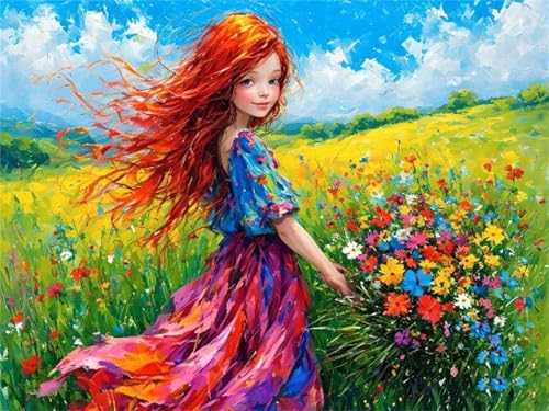 Malen Nach Zahlen Erwachsene Blumenmeer Schönheit Malen Nach Zahlen Kinder, DIY Handgemalt Ölgemälde Kit, Mit 3 Pinsel und Hochwertige Acrylfarben Leinwand Basteln für Home Wand Decor 70x90cm w-247 Malen Nach Zahlen Erwachsene Blumenmeer Schönheit Malen Nach Zahlen Kinder, DIY Handgemalt Ölgemälde Kit, Mit 3 Pinsel und Hochwertige Acrylfarben Leinwand Basteln für Home Wand Decor 70x90cm w-247 von Tifnuer