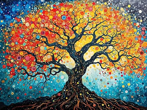 Malen Nach Zahlen Erwachsene Farbe Baum Malen Nach Zahlen Kinder, DIY Handgemalt Ölgemälde Kit, Mit 3 Pinsel und Hochwertige Acrylfarben Leinwand Basteln, für Home Wand Decor Geschenk 90x120cm w-53 Malen Nach Zahlen Erwachsene Farbe Baum Malen Nach Zahlen Kinder, DIY Handgemalt Ölgemälde Kit, Mit 3 Pinsel und Hochwertige Acrylfarben Leinwand Basteln, für Home Wand Decor Geschenk 90x120cm w-53 von Tifnuer