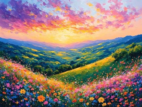 Malen Nach Zahlen Erwachsene Farbe Blumen Malen Nach Zahlen Kinder, DIY Handgemalt Ölgemälde Kit, Mit 3 Pinsel und Hochwertige Acrylfarben Leinwand Basteln, für Home Wand Decor Geschenk 90x120cm w-26 Malen Nach Zahlen Erwachsene Farbe Blumen Malen Nach Zahlen Kinder, DIY Handgemalt Ölgemälde Kit, Mit 3 Pinsel und Hochwertige Acrylfarben Leinwand Basteln, für Home Wand Decor Geschenk 90x120cm w-26 von Tifnuer