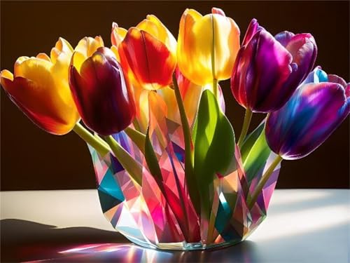 Malen Nach Zahlen Erwachsene Farbe Tulpe Malen Nach Zahlen Kinder, DIY Handgemalt Ölgemälde Kit, Mit 3 Pinsel und Hochwertige Acrylfarben Leinwand Basteln, für Home Wand Decor Geschenk 90x120cm w-58 Malen Nach Zahlen Erwachsene Farbe Tulpe Malen Nach Zahlen Kinder, DIY Handgemalt Ölgemälde Kit, Mit 3 Pinsel und Hochwertige Acrylfarben Leinwand Basteln, für Home Wand Decor Geschenk 90x120cm w-58 von Tifnuer