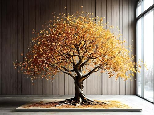 Malen Nach Zahlen Erwachsene Gelb Baum Malen Nach Zahlen Kinder, DIY Handgemalt Ölgemälde Kit, Mit 3 Pinsel und Hochwertige Acrylfarben Leinwand Basteln für Home Decor, Mädchen Geschenk 70x90cm w-263 Malen Nach Zahlen Erwachsene Gelb Baum Malen Nach Zahlen Kinder, DIY Handgemalt Ölgemälde Kit, Mit 3 Pinsel und Hochwertige Acrylfarben Leinwand Basteln für Home Decor, Mädchen Geschenk 70x90cm w-263 von Tifnuer