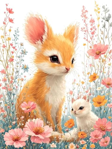 Malen Nach Zahlen Erwachsene Kaninchen Blume Malen Nach Zahlen Kinder, DIY Handgemalt Ölgemälde Kit, Mit 3 Pinsel und Hochwertige Acrylfarben Leinwand Basteln, für Home Decor Geschenk 90x120cm w-919 Malen Nach Zahlen Erwachsene Kaninchen Blume Malen Nach Zahlen Kinder, DIY Handgemalt Ölgemälde Kit, Mit 3 Pinsel und Hochwertige Acrylfarben Leinwand Basteln, für Home Decor Geschenk 90x120cm w-919 von Tifnuer