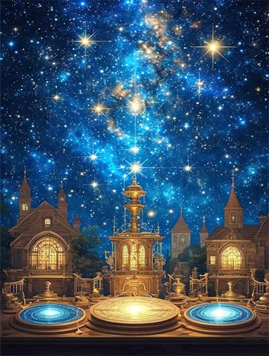 Malen Nach Zahlen Erwachsene Sternenhimmel Schloss Malen Nach Zahlen Kinder, DIY Handgemalt Ölgemälde Kit, Mit 3 Pinsel und Hochwertige Acrylfarben Leinwand Basteln für Home Wand Decor 90x120cm w-926 Malen Nach Zahlen Erwachsene Sternenhimmel Schloss Malen Nach Zahlen Kinder, DIY Handgemalt Ölgemälde Kit, Mit 3 Pinsel und Hochwertige Acrylfarben Leinwand Basteln für Home Wand Decor 90x120cm w-926 von Tifnuer