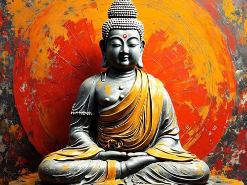 Malen Nach Zahlen Erwachsene Zen Statue Malen Nach Zahlen Kinder, DIY Handgemalt Ölgemälde Kit, Mit 3 Pinsel und Hochwertige Acrylfarben Leinwand Basteln, für Home Wand Decor Geschenk 90x120cm w-69 Malen Nach Zahlen Erwachsene Zen Statue Malen Nach Zahlen Kinder, DIY Handgemalt Ölgemälde Kit, Mit 3 Pinsel und Hochwertige Acrylfarben Leinwand Basteln, für Home Wand Decor Geschenk 90x120cm w-69 von Tifnuer