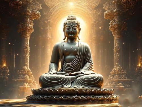 Malen Nach Zahlen Erwachsene Zen Statue Malen Nach Zahlen Kinder, DIY Handgemalt Ölgemälde Kit, Mit 3 Pinsel und Hochwertige Acrylfarben Leinwand Basteln, für Home Wand Decor Geschenk 90x120cm w-68 Malen Nach Zahlen Erwachsene Zen Statue Malen Nach Zahlen Kinder, DIY Handgemalt Ölgemälde Kit, Mit 3 Pinsel und Hochwertige Acrylfarben Leinwand Basteln, für Home Wand Decor Geschenk 90x120cm w-68 von Tifnuer