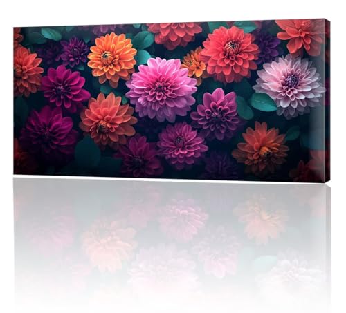 Malen Nach Zahlen Farbe Blume, Malen Nach Zahlen Kinder, DIY Set Erwachsene Großes XXL, Handgemalt Ölgemälde Leinwand Kit Basteln Erwachsene, Home Deko, Weihnachten, Frauen Geschenk 100x200cm w-66 von Tifnuer