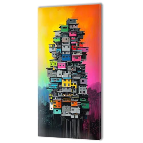Malen Nach Zahlen Farbe Häuser, Malen Nach Zahlen Kinder, DIY Set Erwachsene Großes XXL, Handgemalt Ölgemälde Leinwand Kit Basteln Erwachsene, Home Deko, Weihnachten, Frauen Geschenk 80x160cm w-21 Malen Nach Zahlen Farbe Häuser, Malen Nach Zahlen Kinder, DIY Set Erwachsene Großes XXL, Handgemalt Ölgemälde Leinwand Kit Basteln Erwachsene, Home Deko, Weihnachten, Frauen Geschenk 80x160cm w-21 von Tifnuer
