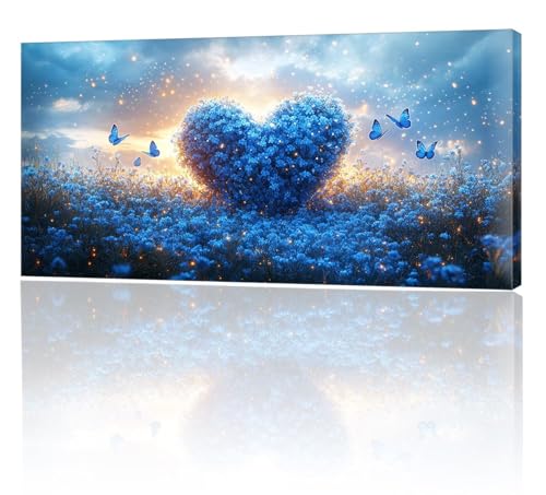 Malen Nach Zahlen Liebe Schmetterling, Malen Nach Zahlen Kinder, DIY Set Erwachsene Großes XXL, Handgemalt Ölgemälde Leinwand Kit Basteln Erwachsene, Home Deko, Weihnachten Geschenk 100x200cm w-4 von Tifnuer