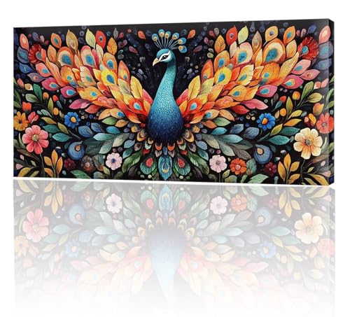 Malen Nach Zahlen Tier Pfau, Malen Nach Zahlen Kinder, DIY Set Erwachsene Großes XXL, Handgemalt Ölgemälde Leinwand Kit Basteln Erwachsene, Home Deko, Weihnachten, Frauen Geschenk 60x120cm w-224 Malen Nach Zahlen Tier Pfau, Malen Nach Zahlen Kinder, DIY Set Erwachsene Großes XXL, Handgemalt Ölgemälde Leinwand Kit Basteln Erwachsene, Home Deko, Weihnachten, Frauen Geschenk 60x120cm w-224 von Tifnuer