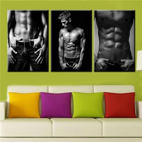 Sexy Männer Diamond Art Painting 3 Stück Diamant Painting Bilder, 30x45cm 3 Pack Diamond Painting Kinder Erwachsene Bastelset DIY 5D Full Drill Diamant Dots Rhinestone Embroidery Set Home Décor F-8468 Sexy Männer Diamond Art Painting 3 Stück Diamant Painting Bilder, 30x45cm 3 Pack Diamond Painting Kinder Erwachsene Bastelset DIY 5D Full Drill Diamant Dots Rhinestone Embroidery Set Home Décor F-8468 von Tifnuer