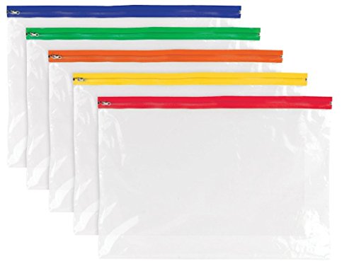 12 x A3 Tiger Dokumentenhülle, Kunststoff, robust, durchsichtig, Art Craft, Klarsichthüllen, von Tiger