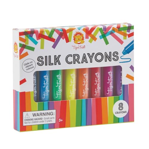 Tiger Tribe Silk Crayons 3770122 Buntstifte, 12 Stück, mehrfarbig Tiger Tribe Silk Crayons 3770122 Buntstifte, 12 Stück, mehrfarbig von Tiger Tribe