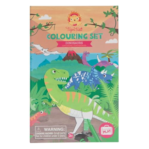 Tiger Tribe TR14013 Dinosaurier Spielzeug Malset & Zeichenset von Tiger Tribe