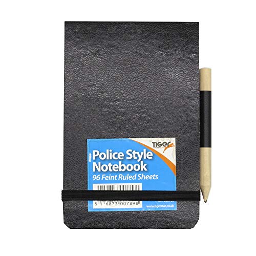 Polizei Stil elastischen Notebook-Pad mit Bleistift(police style elastic notebook pad with pencil) von CREATESPACE
