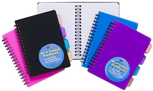 Tiger Ringbuch DIN A6, 4-fach geteilt, mit Kunststoffeinband Tiger Ringbuch DIN A6, 4-fach geteilt, mit Kunststoffeinband von Tiger