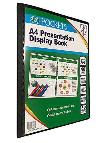 Tiger Sichtbuch/Präsentationsdisplay, 40 Hüllen, A4 – Schwarz Tiger Sichtbuch/Präsentationsdisplay, 40 Hüllen, A4 – Schwarz von Tiger