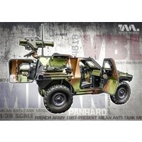 French VBL with Milan Anti-Tank Missile Launcher von Tigermodel