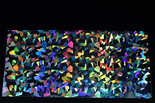 Tigofly Holografische Klebefolie, blinkende Folie, Glas, Disko-Stil, Draht-Muster, künstliche Fischhaut, Montage-Aufkleber, fest, Aufkleber für Köder, 4 Stück, 10 x 21 cm, glas Tigofly Holografische Klebefolie, blinkende Folie, Glas, Disko-Stil, Draht-Muster, künstliche Fischhaut, Montage-Aufkleber, fest, Aufkleber für Köder, 4 Stück, 10 x 21 cm, glas von Tigofly
