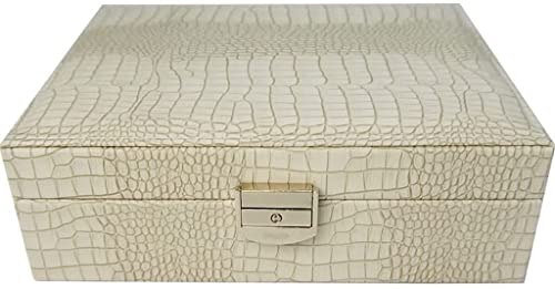 Schmuckkasten Schmuckkästchen Schmuckbox Schmuckschatulle mit großer Kapazität Schmuckaufbewahrungsbox Tragbare Schmuckschatulle Mädchen Frauen Klassische Retro-Eleganz Schmuckscha Schmuckkasten Schmuckkästchen Schmuckbox Schmuckschatulle mit großer Kapazität Schmuckaufbewahrungsbox Tragbare Schmuckschatulle Mädchen Frauen Klassische Retro-Eleganz Schmuckscha von Tigrun