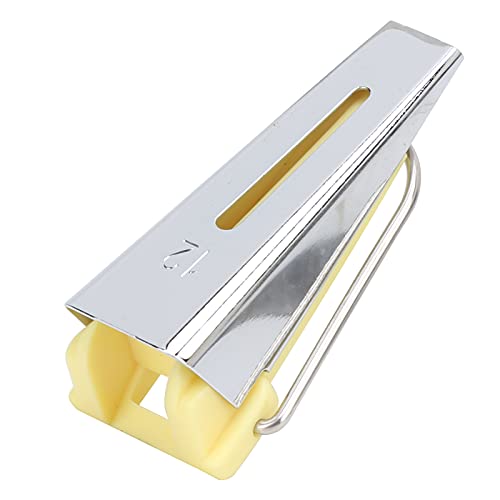 Tape Maker -Stoffverzerrung 5 Größen Set DIY Quilt Semming -Werkzeuge für Haushalt, Kunststoff Edelstahl -Nähmaschinen -Kit für Handwerker (12mm gelb) von Tihebeyan