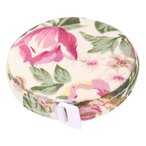 Tihebeyan Body Band -Messung Tapelin: Genau und Einfach zu Bedienen, Messen Sie die Brust, die Taille, die Hüfte und Mehr, Ideal für Ernährungstraining - 1PC 150 Cm (Nr. 2 Pastoral Rose) von Tihebeyan