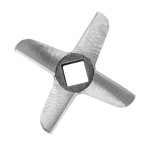 Tihebeyan Langlebig -resistenter Stahlminnerschneider, Klingen für das Schnelle Fleischknirschen, 5 Schaufeln/Flügeloptionen, Ideal für Hausgemachte Wurstherstellung - Kompatibel mit (Nr. 22) von Tihebeyan