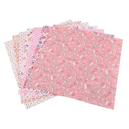 Baumwollstoff, 7 Stück Stoffpaket Baumwolle Stoff Nähen DIY Stoffstücke Muster Stoffreste Patchwork Baumwolltuch Stoffe Quilting Projekt Handwerk Kleidung Bettwäsche Vorhänge Tischdecken Dekor(L) Baumwollstoff, 7 Stück Stoffpaket Baumwolle Stoff Nähen DIY Stoffstücke Muster Stoffreste Patchwork Baumwolltuch Stoffe Quilting Projekt Handwerk Kleidung Bettwäsche Vorhänge Tischdecken Dekor(L) von Tiiyee