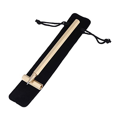 Tiiyee Kugelschreiber, Massivem Messing Stift, Metall Sechskantiger Pen Sechseckige Tinte Signaturstift Kugelschreiber Taschenstift Mit Stifttasche Studenten Lehrer Weihnachten Geburtstag Geschenk Tiiyee Kugelschreiber, Massivem Messing Stift, Metall Sechskantiger Pen Sechseckige Tinte Signaturstift Kugelschreiber Taschenstift Mit Stifttasche Studenten Lehrer Weihnachten Geburtstag Geschenk von Tiiyee