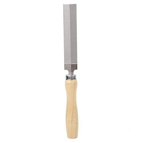 Tiiyee Feilenheft, Holz holzfeilengriff, Holzgriff Feile Rhombische Feile Diamantfeile beschichtete Halbrunde Kunststoffgriff Brettfeile Füllwerkzeug Handwerkzeug Zum Schleifen Auf Glas Stein Keramik von Tiiyee