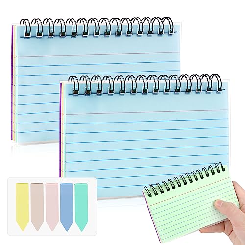 150 Stück Karteikarte Linierte, Tikplus Spirale Notizblock mit Transparenter Abdeckung, Bunt Karteikarten Lernkarten, Flashcards Lernzettel für Schulsachen, Lernen zubehör, Vokabelkarten, Treffen 150 Stück Karteikarte Linierte, Tikplus Spirale Notizblock mit Transparenter Abdeckung, Bunt Karteikarten Lernkarten, Flashcards Lernzettel für Schulsachen, Lernen zubehör, Vokabelkarten, Treffen von Tikplus