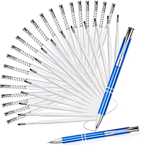 36 Stück Kugelschreiberminen 0.7mm - Tikplus Blau Kugelschreiber Ersatzminen mit Frühling und 2 Stifte Kugelschreiber, Kugelschreiber-minen für Büro, Geschäft, Schule und Zuhause Schreibfarbe 36 Stück Kugelschreiberminen 0.7mm - Tikplus Blau Kugelschreiber Ersatzminen mit Frühling und 2 Stifte Kugelschreiber, Kugelschreiber-minen für Büro, Geschäft, Schule und Zuhause Schreibfarbe von Tikplus