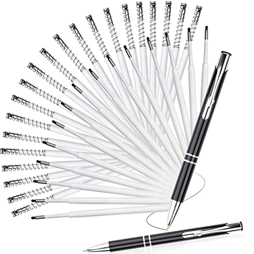 36 Stück Kugelschreiberminen 0.7mm - Tikplus Schwarz Kugelschreiber Ersatzminen mit Frühling und 2 Stifte Kugelschreiber, Kugelschreiber-minen für Büro, Geschäft, Schule und Zuhause Schreibfarbe 36 Stück Kugelschreiberminen 0.7mm - Tikplus Schwarz Kugelschreiber Ersatzminen mit Frühling und 2 Stifte Kugelschreiber, Kugelschreiber-minen für Büro, Geschäft, Schule und Zuhause Schreibfarbe von Tikplus