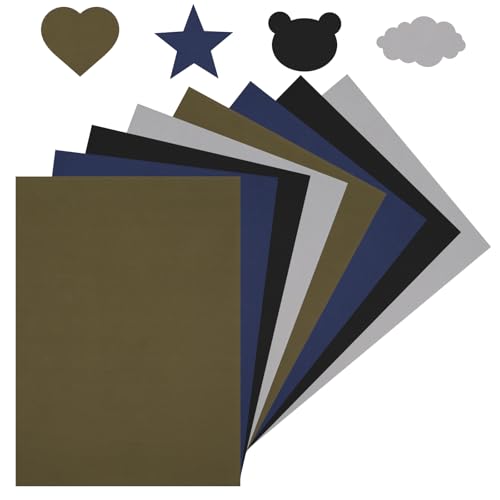 Selbstklebende Flicken für Stoff, Tikplus 12 Stück Nylon Reparatur Patches, Wasserdichte flicken Reparatur Stoff für Daunenjacke Zelt Schlafsack Regenmänteln, 20x10cm (Grau-4 Stück) von Tikplus