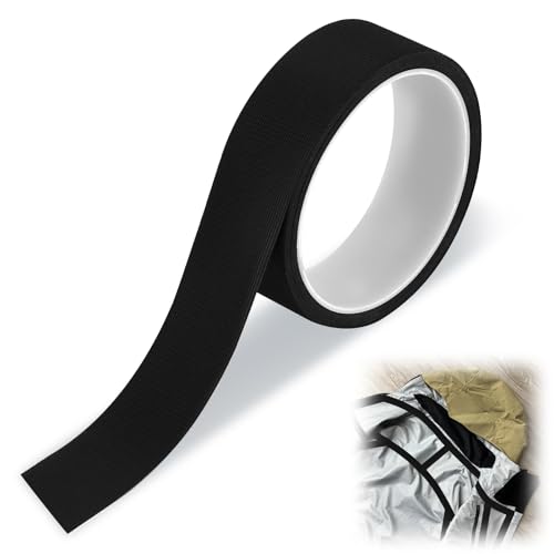 Tikplus Nahtband zum Aufbügeln, Patch-Reparaturband 20mm Breit, Zelt Klebeband Wasserdicht, Nahtdichtband Stoff, Dichtband Selbstklebend für Fabric Neoprenanzüge Repair, Seal (30mm*5m) von Tikplus