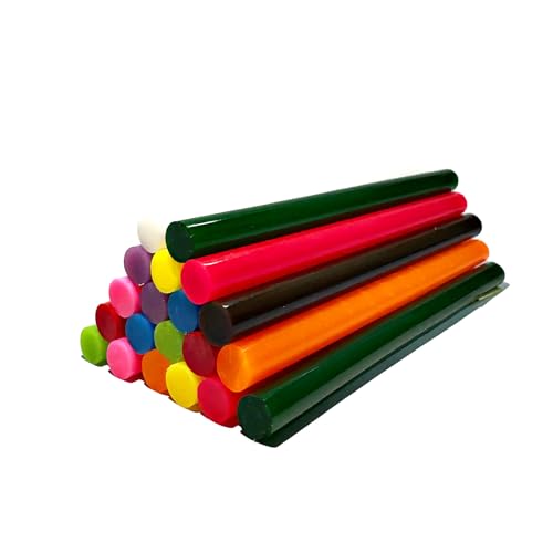 Tilswall Heißklebesticks 7mm, Farbige Klebestifte für Heißkleber 20Pcs, Heissklebepistole klebesticks, Mini-heißklebepistole Sticks, für DIY, Kunst, Handwerk, 11 Farben Glue Sticks Tilswall Heißklebesticks 7mm, Farbige Klebestifte für Heißkleber 20Pcs, Heissklebepistole klebesticks, Mini-heißklebepistole Sticks, für DIY, Kunst, Handwerk, 11 Farben Glue Sticks von Tilswall
