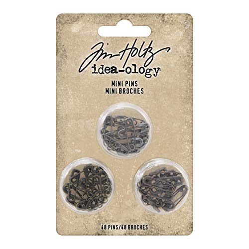 Tim Holtz TH93790 Pins Mini-Sicherheitsnadeln, 3 Farben, Metall, antik, Einheitsgröße Tim Holtz TH93790 Pins Mini-Sicherheitsnadeln, 3 Farben, Metall, antik, Einheitsgröße von Tim Holtz