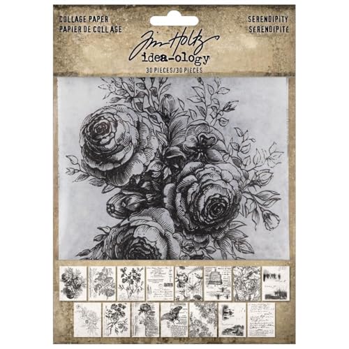Collage-Papier Serendipity Tim Holtz Idealogie von Tim Holtz Idea-ology
